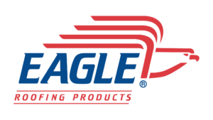 Eagle Roofing Products logo, representing premium roofing materials used by Suncovia for high-quality and durable roofing solutions.
