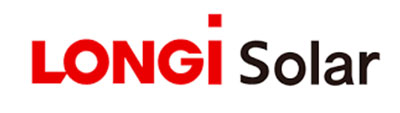 LONGI logo for Suncovia’s high-efficiency solar panel solutions, offering reliable solar technology.