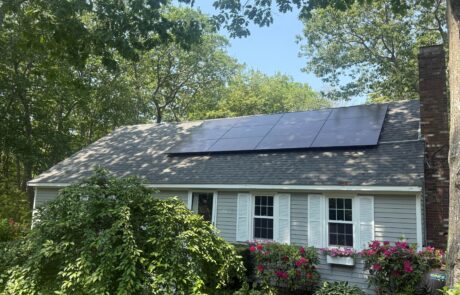 Maine homes with solar panels installed by Suncovia