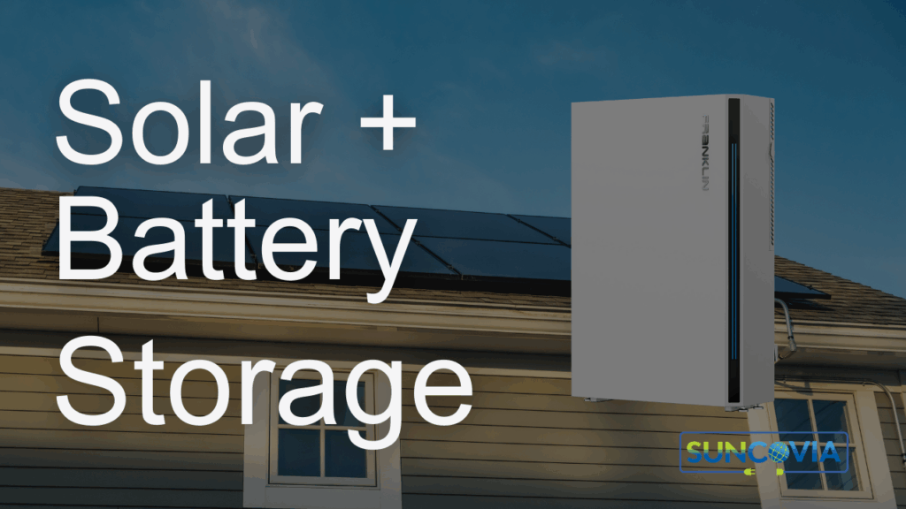 Home powered by solar with battery storage, providing energy efficiency and backup power in Maine.