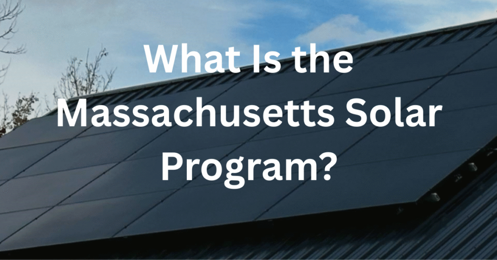 Massachusetts solar program rooftop installation by Suncovia”