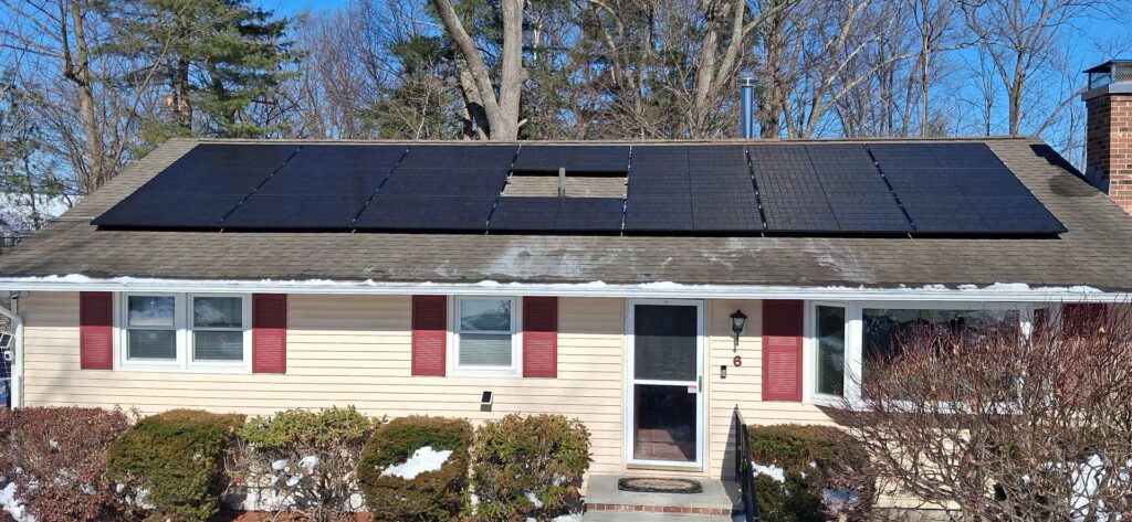 New Hampshire solar incentives in action: Suncovia installation on a residential home maximizing energy savings